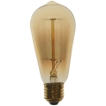 Промислова декоративна лампочка з регулюванням яскравості SELEBY ST58 E27/60W/230V 2200K