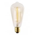 Промислова декоративна лампочка з регулюванням яскравості SELEBY ST64 E27/40W/230V 2200K