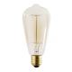 Промислова декоративна лампочка з регулюванням яскравості SELEBY ST64 E27/60W/230V 2200K