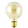 Промислова декоративна лампочка з регулюванням яскравості VINTAGE G80 E27/40W/230V