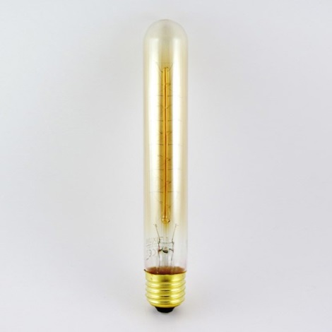 Промислова декоративна лампочка з регулюванням яскравості VINTAGE T30 E27/40W/230V