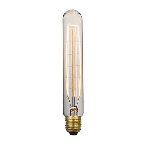 Промислова декоративна лампочка з регулюванням яскравості VINTAGE T30 E27/40W/230V
