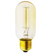 Промислова декоративна лампочка з регулюванням яскравості VINTAGE T45 E27/40W/230V