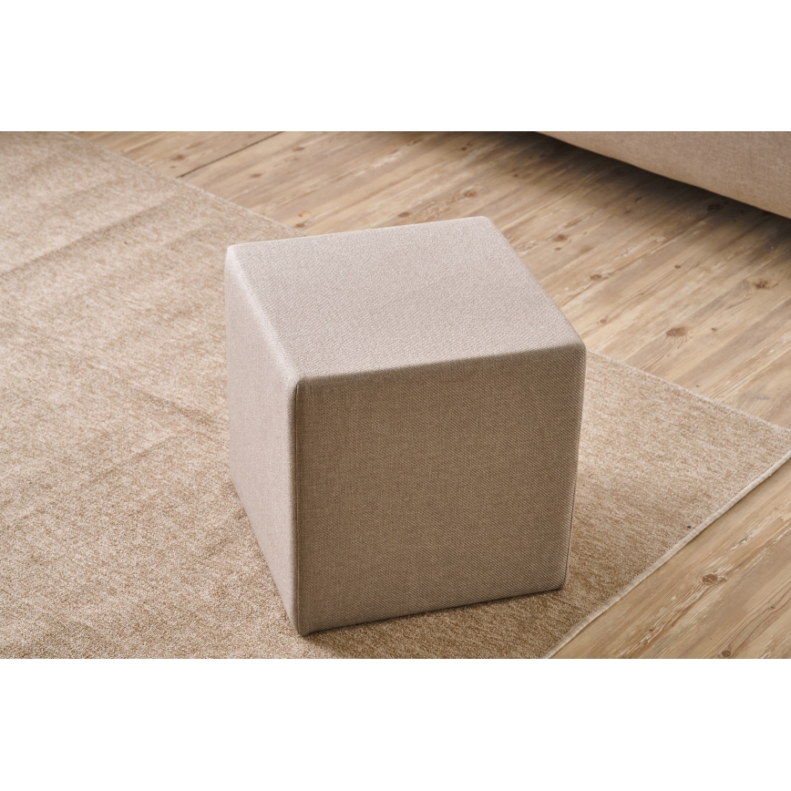 Пуф CUBI 40x40 cm бежевый