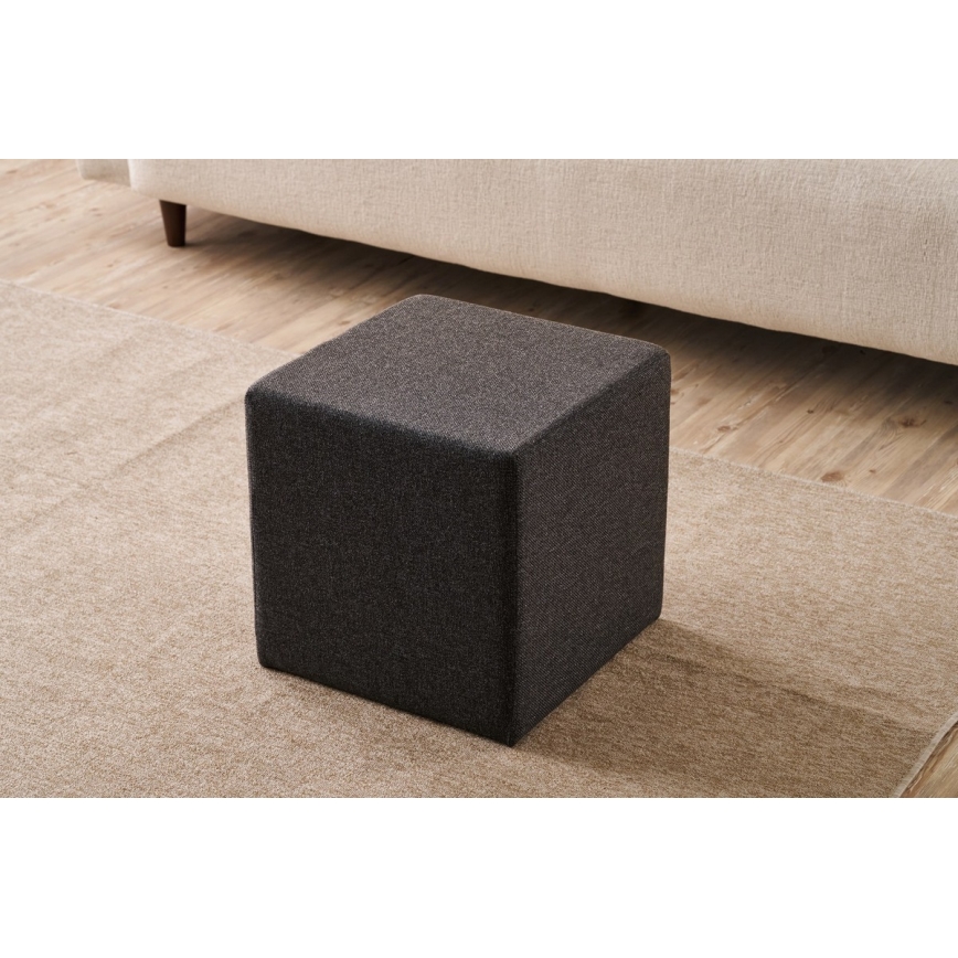Пуф CUBI 40x40 см темно-коричневий