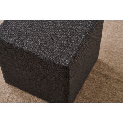 Пуф CUBI 40x40 см темно-коричневий