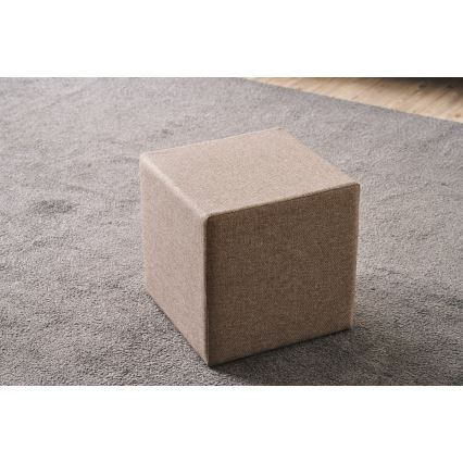 Пуф CUBI 40x40 см, коричневый