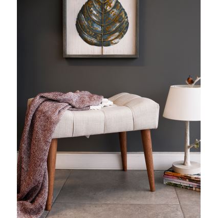 Пуф LUMI 40x58 см, кремовий