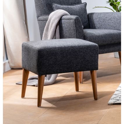 Пуф NIMO 46x50 см сірий