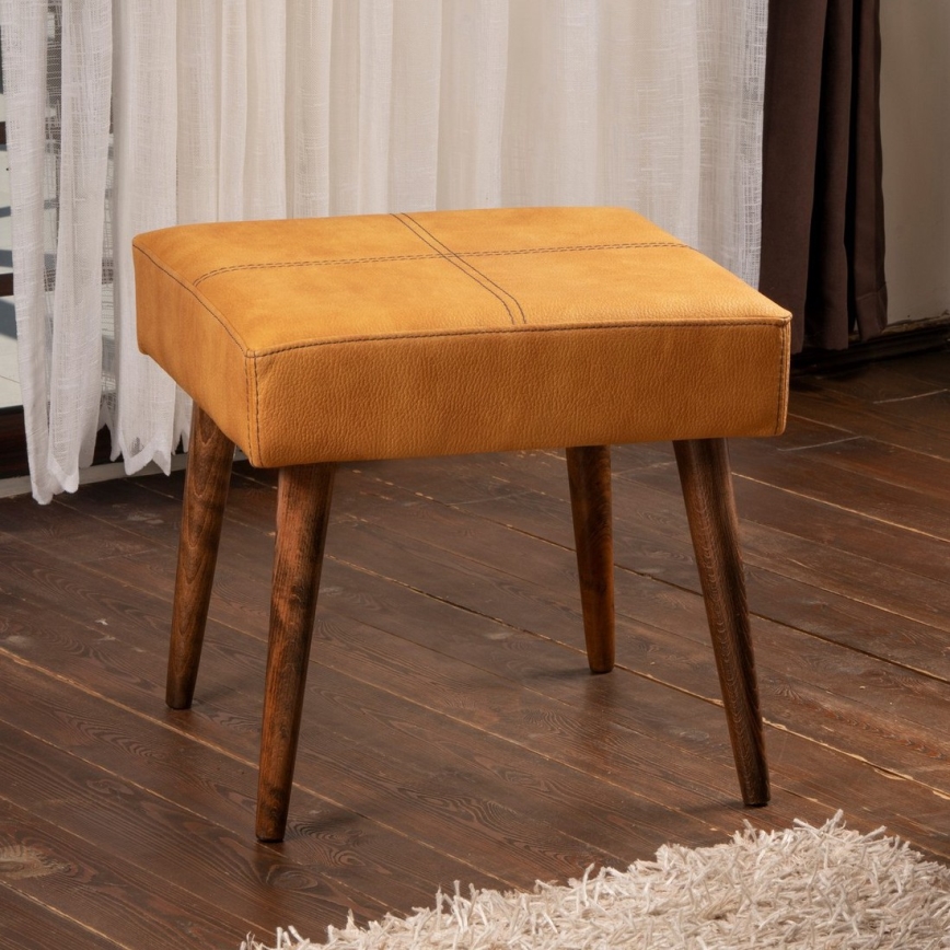 Пуф NUTO 46x46 см, помаранчевий