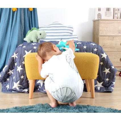 Пуф PIXI 32x61 cm жёлтый