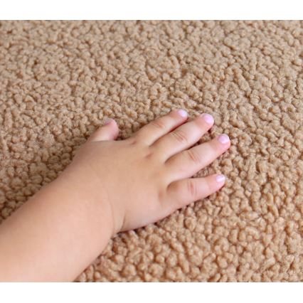 Пуф PIXI, Ø 38 см, коричневый