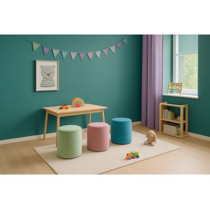 Пуф VEX, Ø 36 см, розовый