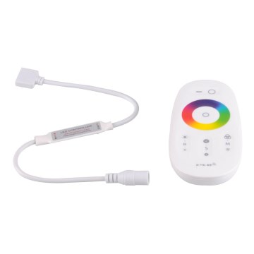Пульт дистанційного керування для RGBW LED стрічок 12-24В 2,4 ГГц 2xAAA + контролер