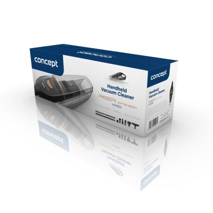 Concept VP4353 - Ручной пылесос WET & DRY с удлинительной трубкой 110 Вт/18,5 В 2200 мАч черный