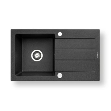 Pyramis 70006801 - Кухонная мойка NEXT 76x44 см гранит/черный