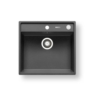 Pyramis 70007601 - Кухонна мийка CAMEA 50x53 см граніт/чорний