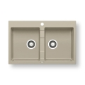 Pyramis 70053101 - Кухонна мийка SPARTA 78x50 см граніт/бежева