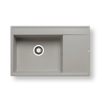 Pyramis 70058701 - Кухонна мийка CAMEA 79x50 см граніт/сірий
