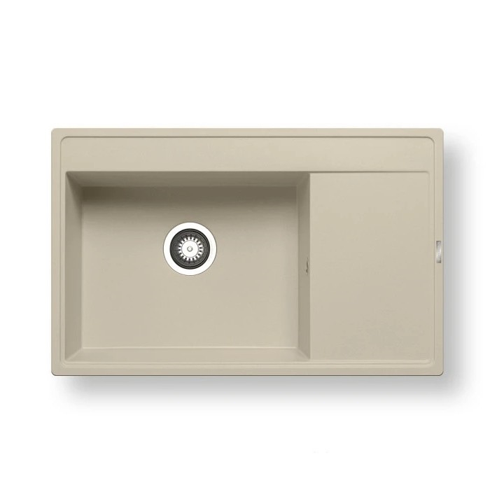 Pyramis 70074201 - Кухонна мийка CAMEA 79x50 см граніт/бежевий