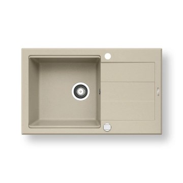 Pyramis 70083601 - Кухонна мийка SPARTA PLUS LUX 78x48 см граніт/бежевий
