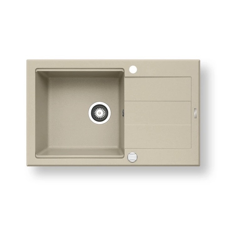 Pyramis 70083601 - Кухонна мийка SPARTA PLUS LUX 78x48 см граніт/бежевий