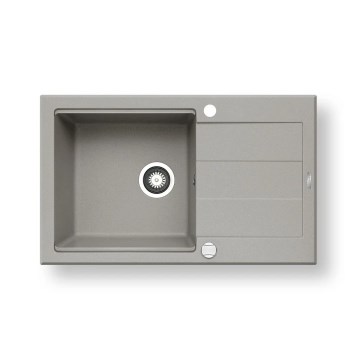 Pyramis 70083801 - Кухонна мийка SPARTA PLUS LUX 78x48 см граніт/сірий