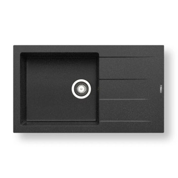 Pyramis 70107111 - Кухонна мийка ATHLOS 86x50 cm граніт/чорна