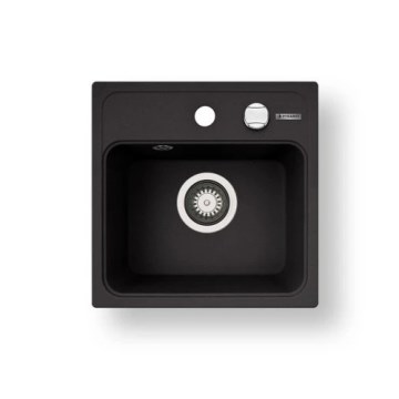 Pyramis 70168201 - Кухонна мийка CAMEA MINI 40x40 см граніт/чорний