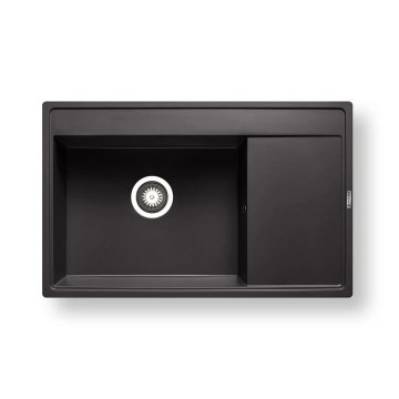 Pyramis 70168401 - Кухонна мийка CAMEA 79x50 см граніт/чорний