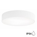 Потолочный светильник для ванной комнаты CLEO 3xE27/24W/230V d. 40 cm белая IP54