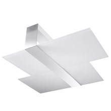Потолочный светильник MASSIMO 2xE27/60W/230V белый/хром
