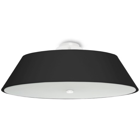 Потолочный светильник VEGA 5xE27/60W/230V ⌀ 60 см черный