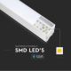 Підвісна світлодіодна люстра SAMSUNG CHIP LED/40W/230V 6400K біла