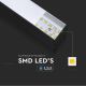 Підвісна світлодіодна люстра SAMSUNG CHIP LED/40W/230V 6400K чорна