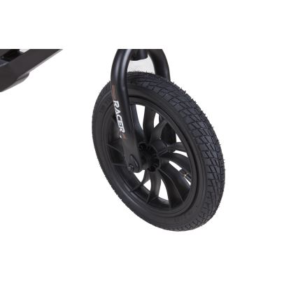 QPlay - Беговел RACER AIR черный/коричневый