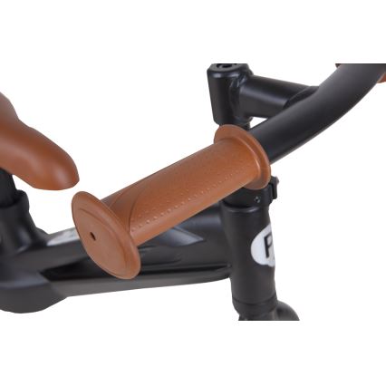 QPlay - Беговел RACER AIR черный/коричневый