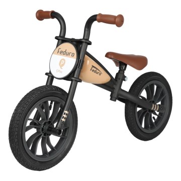 QPlay - Біговел FEDURO чорний/бежевий