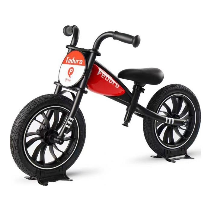 QPlay - Біговел FEDURO чорний/червоний