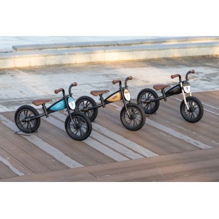 QPlay - Біговел FEDURO чорний/золотий