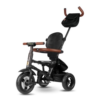 QPlay - Детский трехколесный велосипед RITO DELUXE (ограниченная специальная серия) черный