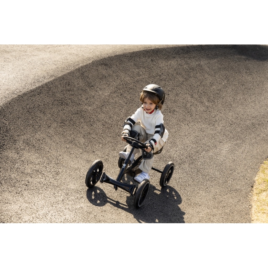 QPlay - Детский квадроцикл GO KART чёрный
