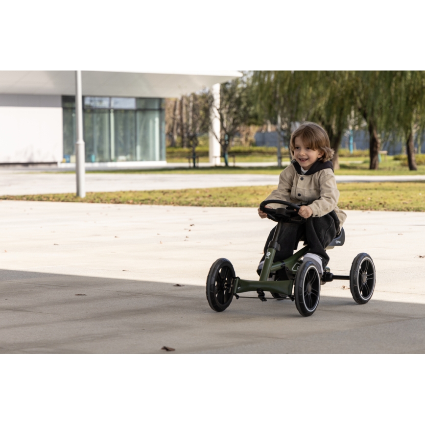 QPlay - Детский квадроцикл GO KART чёрный