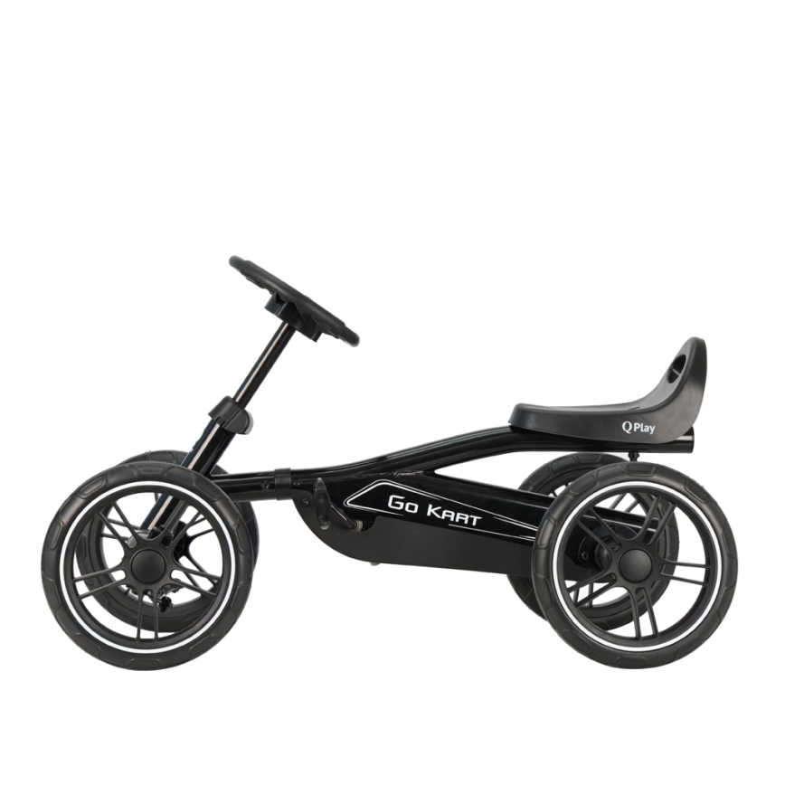 QPlay - Детский квадроцикл GO KART чёрный