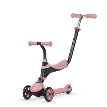 QPlay - Дитячий самокат 4в1 SEMA рожевий
