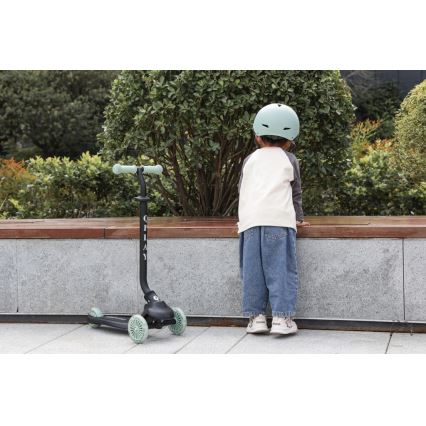 QPlay - Дитячий самокат 5в1 SEMA зелений