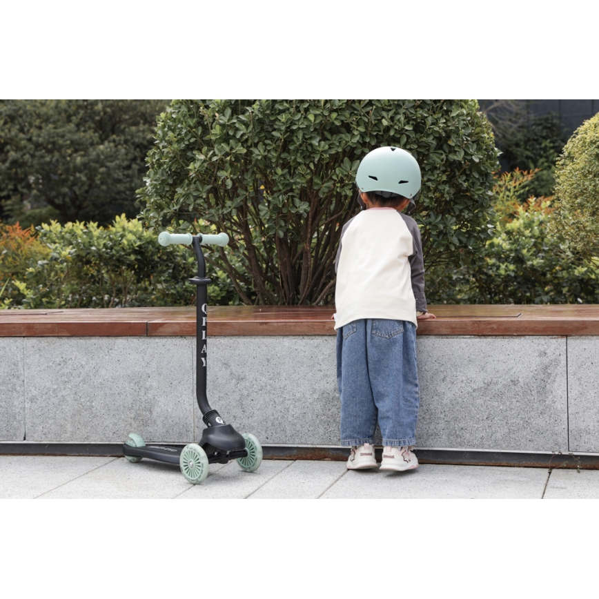 QPlay - Дитячий самокат 5в1 SEMA зелений