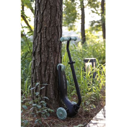 QPlay - Дитячий самокат 5в1 SEMA зелений