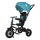 QPlay - Дитячий триколісний велосипед 3в1 RITO AIR бірюзовий