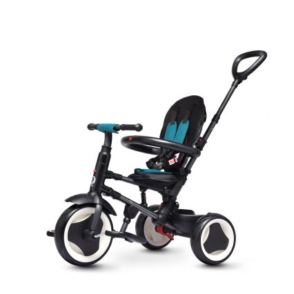 QPlay - Дитячий триколісник 3 в 1 RITO EVO бірюзовий